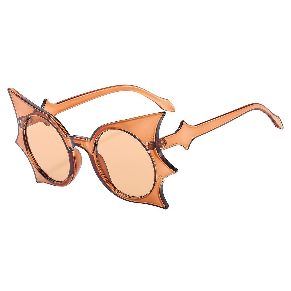 

2024 Hip-Hop Bat Sunglasses for Women - Trendy European & American Style Festival Party Accessory