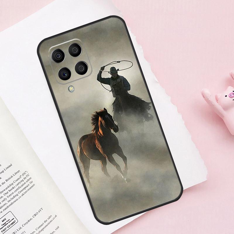 Rodeo Cowboy Lasso Case For Samsung Galaxy M16 M36 M56 M21 M20 M23 M31 M11 M54 M14 M34 M13 M52 M32 M12 M15 M55