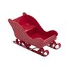Festive Christmas Santa Sleigh Table Centerpiece Ornament for Home and Holiday Seasonal Decor Display Display Display Display