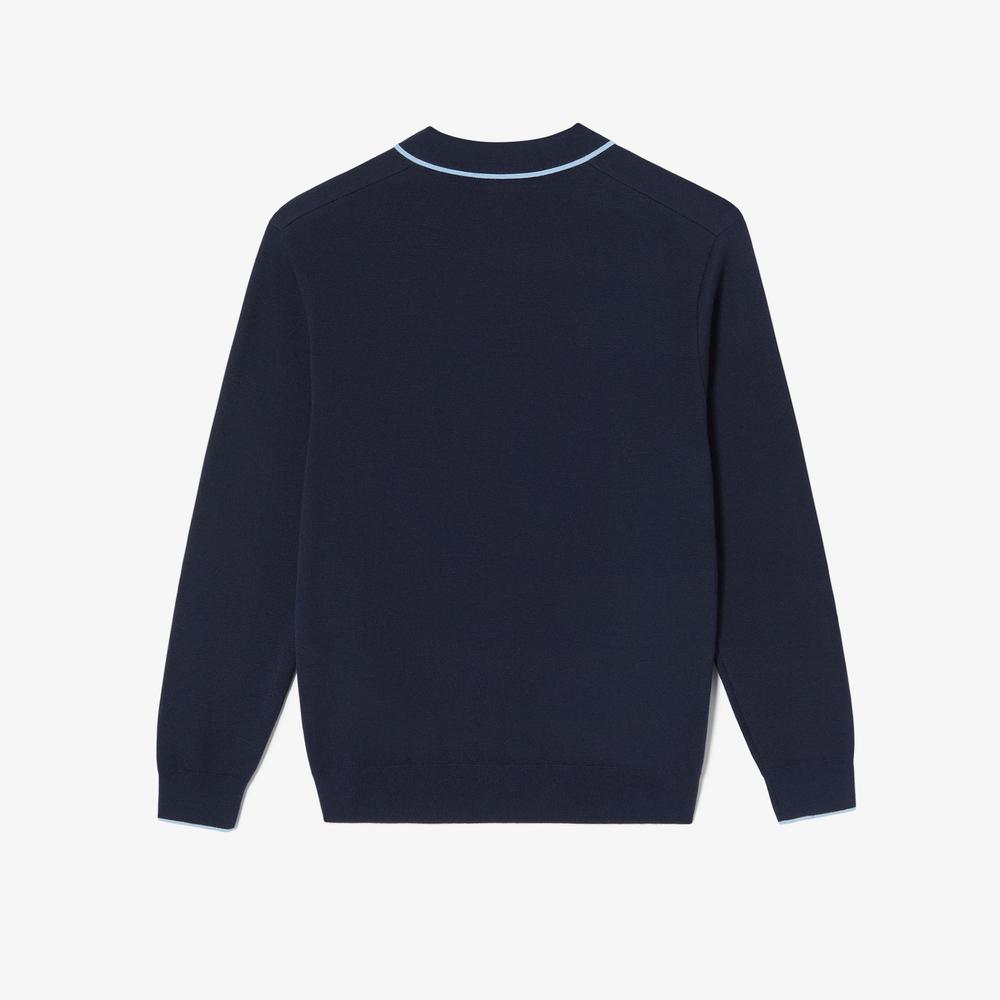 LACOSTE Men'S Basic Polo Sweater Ah813E-54Nh Hde