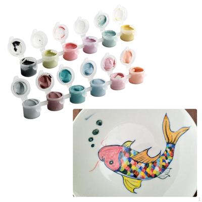 Ceramic Pigments Underglaze Color Pigment Set Painted Medium Temperature Supplies
