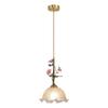 American Minimalist Copper Pendant Lamp for Modern Bedside Use