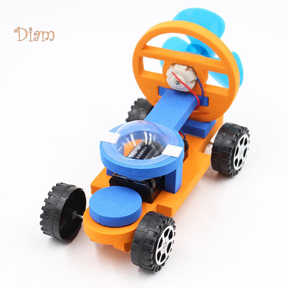 GIOCATTOLI E BAMBINI Fai da te Assemblaggio Auto da corsa elettrica Modello di esperimento scientifico Giocattoli educativi per bambini
