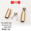 Colored Metal Alloy Hoodie Drawstring Clip Buckle