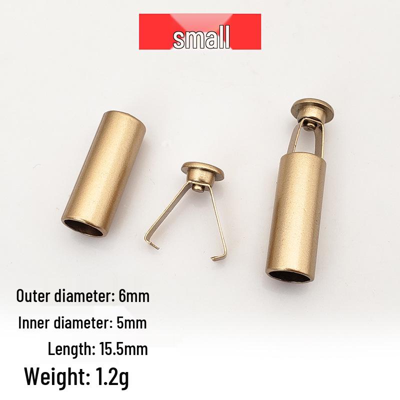 Colored Metal Alloy Hoodie Drawstring Clip Buckle