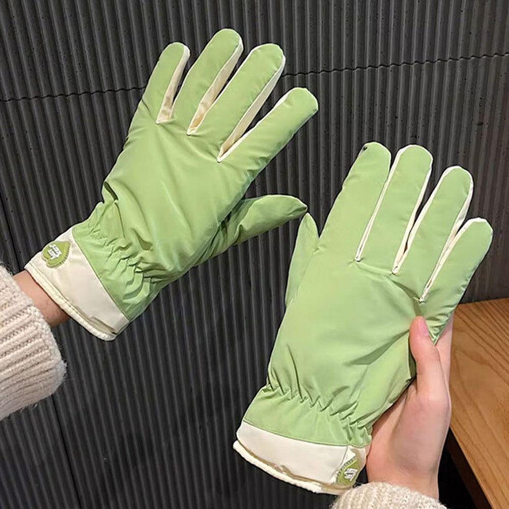 Warm Cycling Gloves Touch Screen Snowboard Gloves Fashion Winter Skiing Gloves  for Men Women