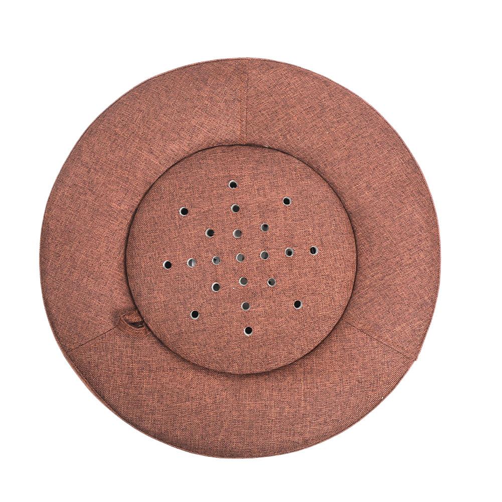 Multi Functional Moxibustion Therapy Cushion Futon Moxibustion Stool for Home Brown