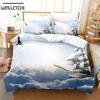 3D Printed Navigation Bedding Set Down Quilt Cover With Pillowcase Double SIngle King 3D Printed Anime My Dress-U
