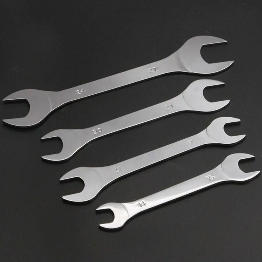 1Pcs 3mm Ultra-thin Flat Wrench Tool 6-32mm Double-end Fixed Spanner  Car Bicycle Repair Tool