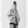 Men's Oversized Heavyweight Boxy Hooded Jacket - Retro Casual Hoodie, Trendy Spring Style for Couples.