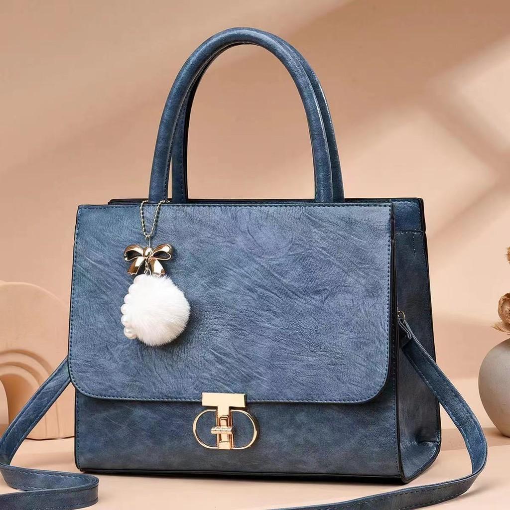 Стильная модная женская сумка-ведро большой вместимости из ПУ, сумка-тоут различных цветов синий