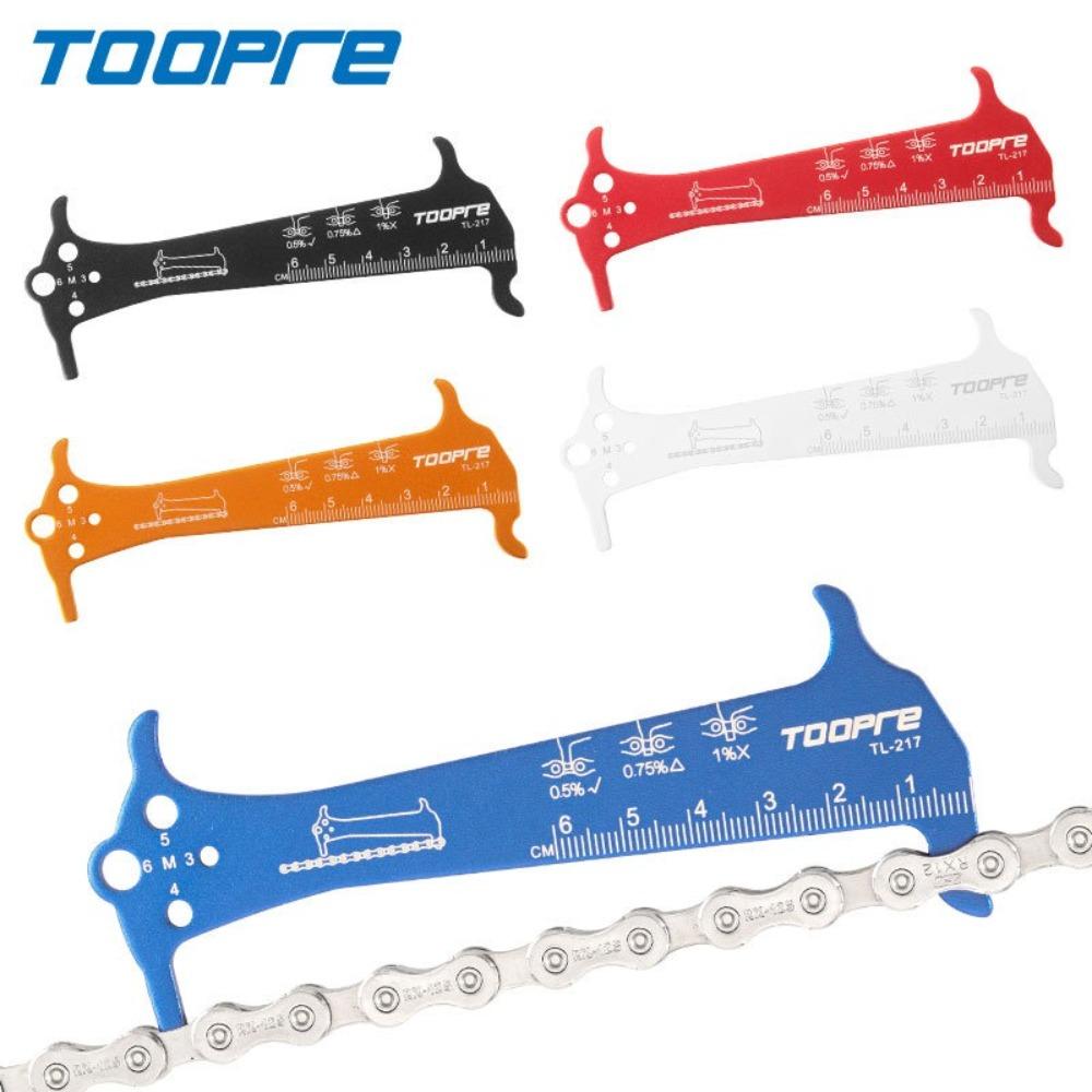 Aluminum Alloy Bike Chain Checker Chain Gauge Measurement Checker Mountain Road Bike