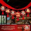 New Year Decorations Banners Set With Cardstock For Festive Scene Enhancement