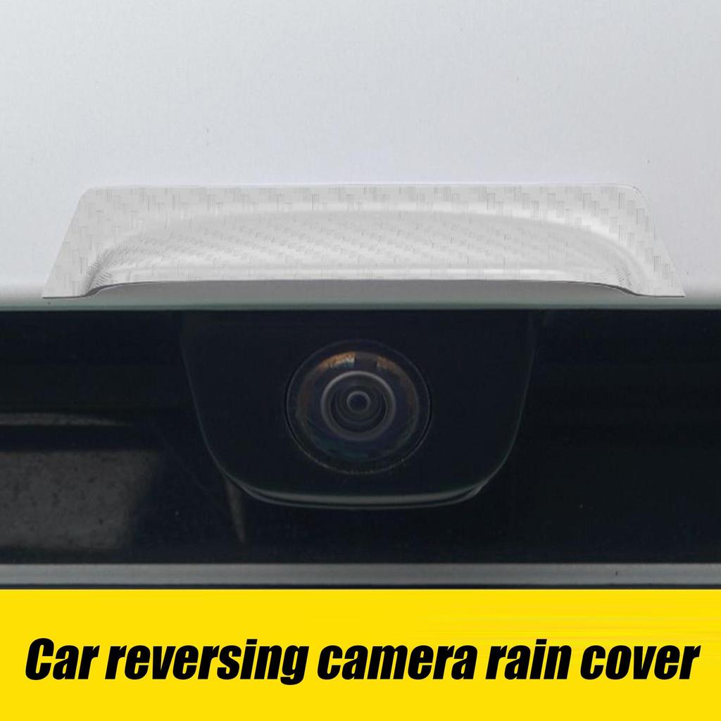 Housse de Protection Pluie pour Caméra de Recul de Voiture Bouclier Pluie Caméra Arrière Pour Voiture Vue à 360 Degrés Modification Garniture de Recul de Voiture Protection contre la Poussière