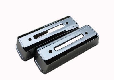 ZRX400 Radiator Side Cover Plated Aluminum Alloy
