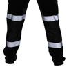 Men Road Work High Visibility Overalls Casual Splicing Casual Trouser Pants