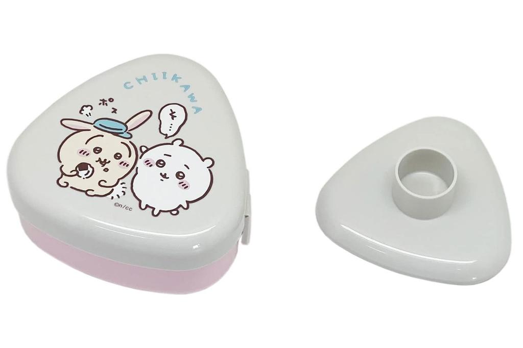 OSK Onigiri Case Bento Box 290ml Chiikawa with Press Microwave Made in Japan (OSK) Mold, Safe, Eco-friendly, Biomass, LS-20