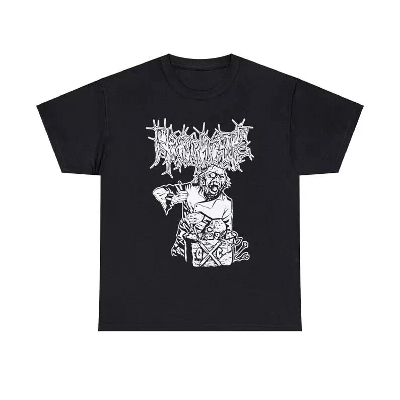 Regurgitate Goregrind Футболка Винтажный Стиль Disgorge Last Days Of Humanity Nasum M