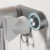 Wall Mounted Magnetic Hair Dryer Holder Non Perforated Hair Drier Storage Stand  Bathroom