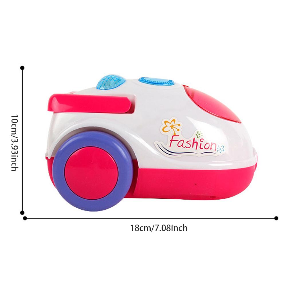 Aspirator de jucărie pentru copii, Jucărie de joacă, Aspirator de simulare, Netoxic, Siguranță pentru copii