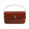 Guangzhou high-quality cowhide bag generation niche design temperament single shoulder small square bag proofing women's bag
