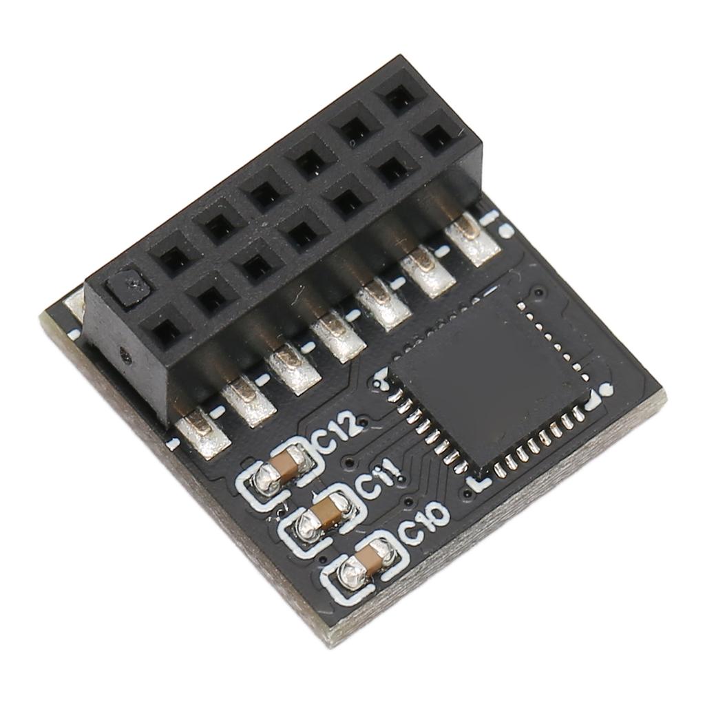 TPM 2.0 Module 14Pin SPI TPM 2.0 Encryption Security Module LPC Interface 14Pin TPM2.0 Module for Windows for ASUS