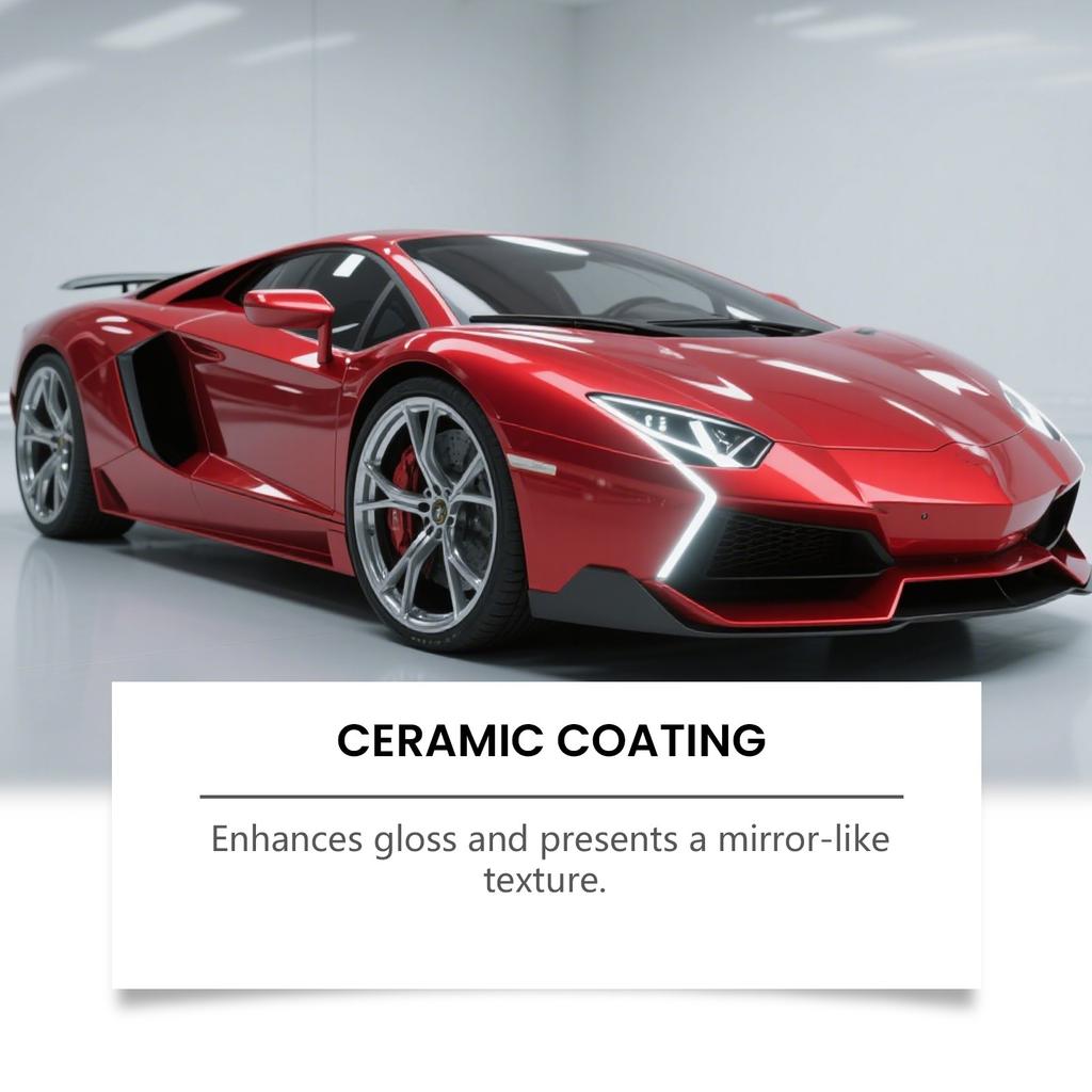 Automobile Ceramic Coating, Automobile Coating Maintenance Set, Paint Protector, Automobile Coating Brightener With Sponge,60ml