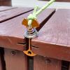 Fishbone Deck Anchors Peg Tents Tensioner for Outdoor Camping Hiking Easy to Use