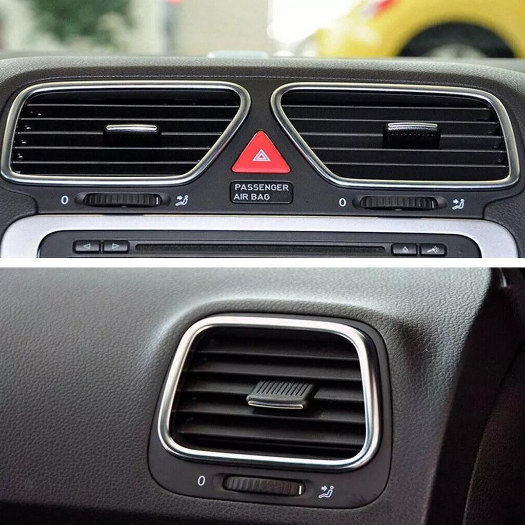 Bil Senter A/C Luftventil Utløp Flikk Klemme Klimaanlegg Klemme Reparasjonssett for Golf