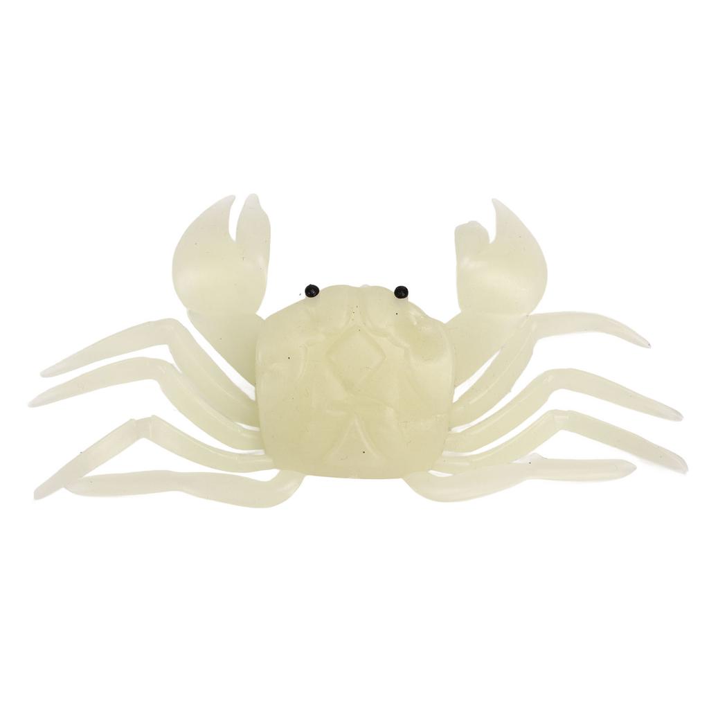 5PCS Simulated Crab Bait Soft Silicone Portable Reusable Artificial Fishing Lure for Angling