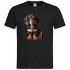 T Shirt Dackel Dachshund Teckel Jagdhund Jagt Dackelwelpe Dackelschule D 402897s Vintage Top For Everyday Wear Versatile