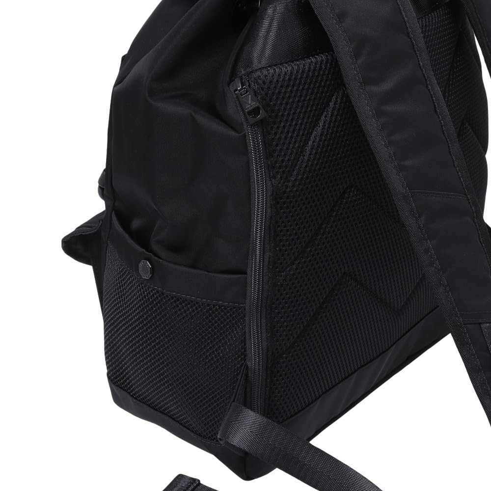 [Machiavellic] Backpack SIERRA GRACE DOUBLE POCKET BACKPACK BLACK (019)
