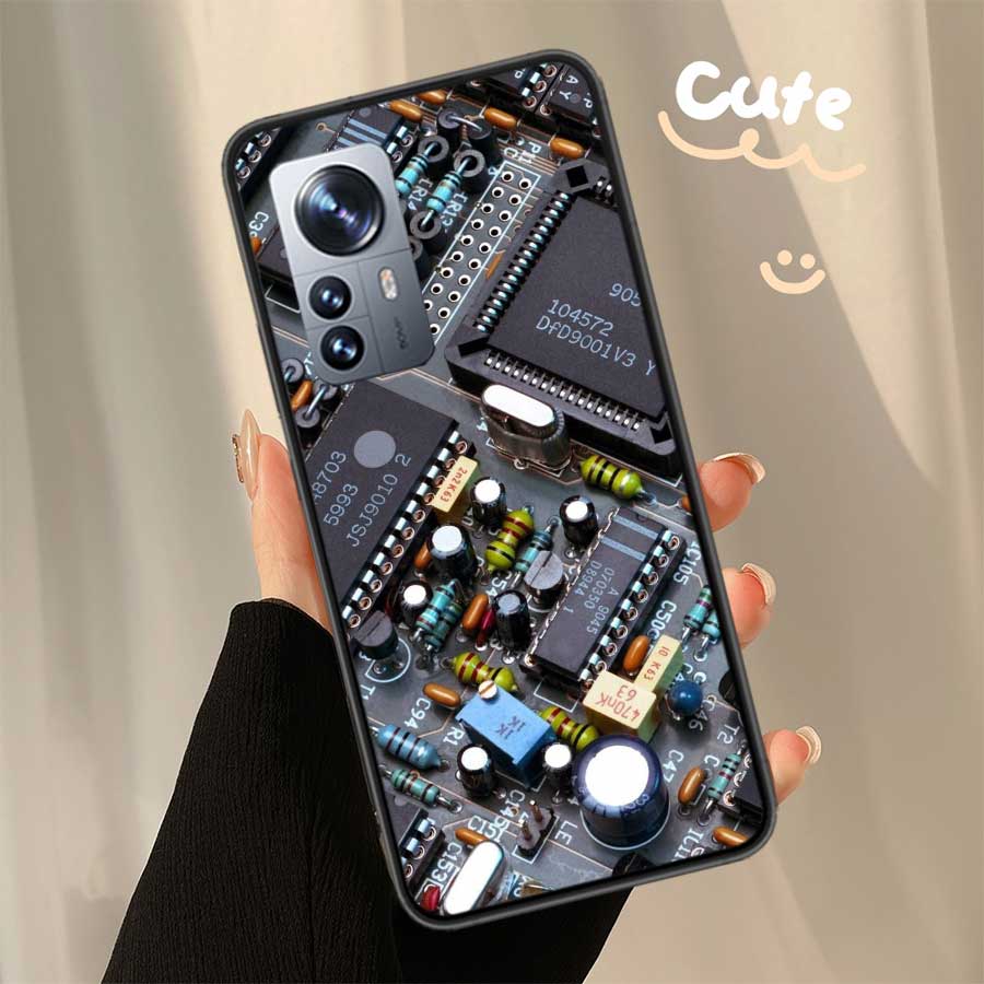 Leiterplattentechnologie KI-Handyhülle Für Xiaomi Poco X7 X6 X5 X4 X3 GT NFC M4 M5 Pro 5G M3 Mi F6 F5 F4 F3 F2 F1 Capa Coque TPU