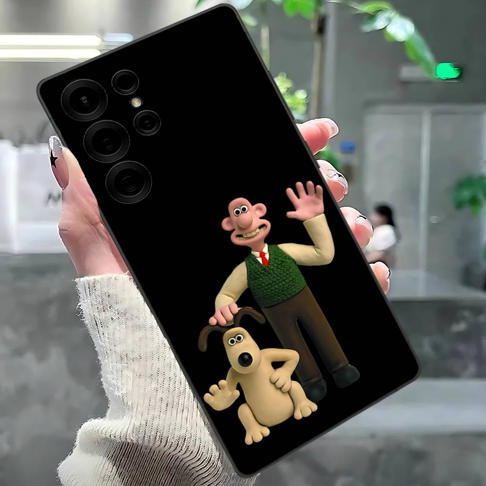 

W-WallaceS Cute G-Gromit Phone Case For Samsung S 24 Fe 25 Ultra Plus 20 Lite 21 30 22 23 24 22 Ultra 5G Fundas Samsung S23 ULTRA 5G