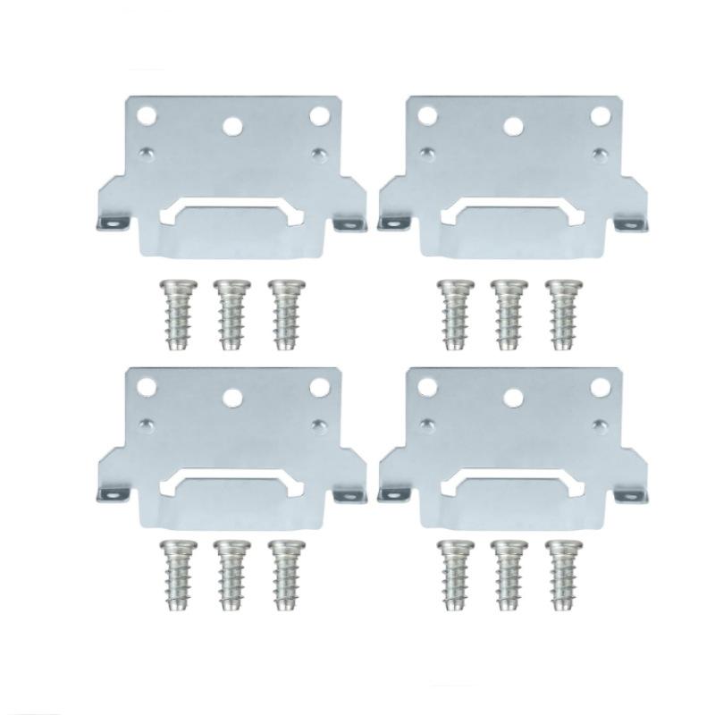 

4PCS Bed Mounting Brackets with Fitting Screws for Skorva Trysil Hemnes Malm Brimnes Camping Caravan Parts Brackets