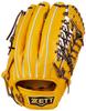 ZETT Pro Status Utility Baseball Eichenbraun x Braun BPROG680 Handschuh, (3637), Rechtshänder-Wurf,