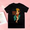 Das Leben Einer Showgirl Frauen Kawaii Cartoon Y2k Punk Lustiges T-Shirt Hip Hop Unisex Streetwear Harajuku Damenbekleidung