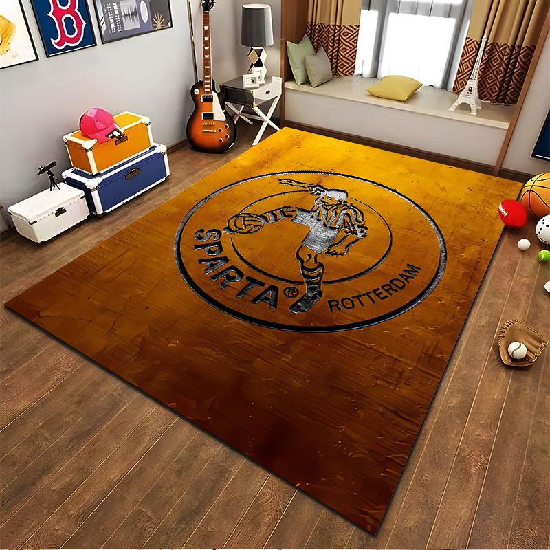 Sparta Rotterdam Fußball Logo geeignet als rutschfeste Matte für das Wohnzimmer oder Schlafzimmer Sofa