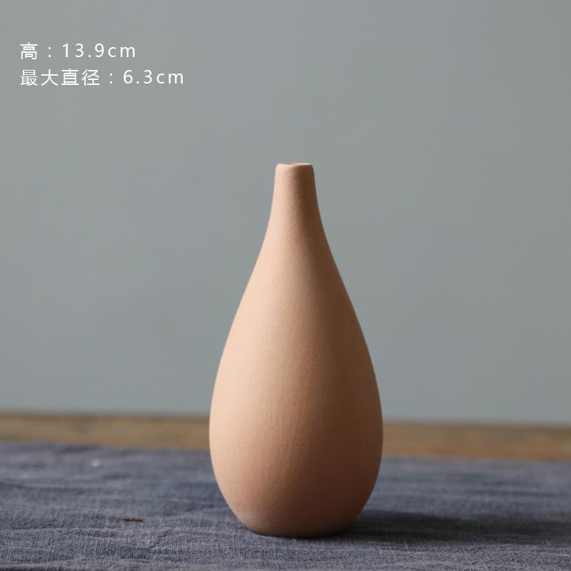 Unglazed Ceramic Vase Nordic Minimalist, Creative DIY Pottery for Home Decor, White Bisque Flower Holder Photo Prop