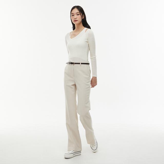 LAP (Set-Bottoms) Rouge Straight Fit Pants Aq1Wp260
