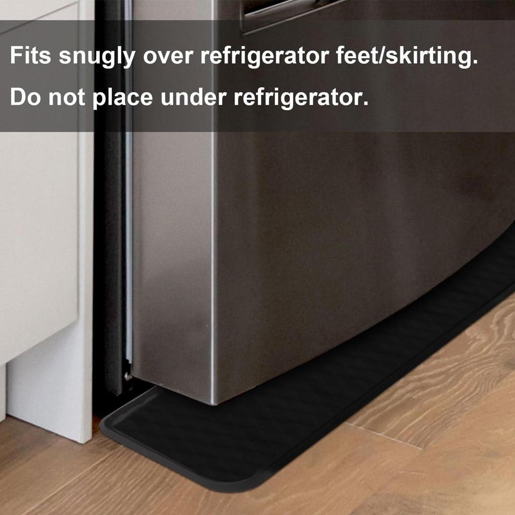 Mini Fridge Silicone Mat Refrigerator overflow mat Drip Tray Silicone refrigerator mat for refrigerators washing machine Freezer