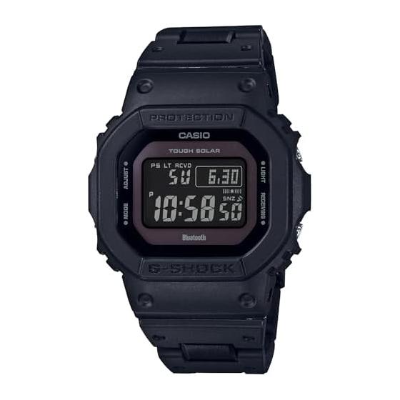 

[Casio] G-Shock Watch [Domestic Genuine Product] Equipped with Bluetooth Radio Solar GW-B5600BC-1BJF Men s Black