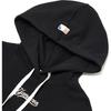 MLB New York Yankees Solid Color Short Hoodie Women hoodies Black 3FHDB0321-50BKS