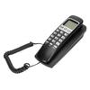 Wired Wall Phone Multifunctional Calendar LCD Display Caller ID Landline with Buttons for Home