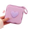 Portable Zipper Bag 3D Love Heart Pocket Pouch Fashion Storage Bags  Headphone Data Cable