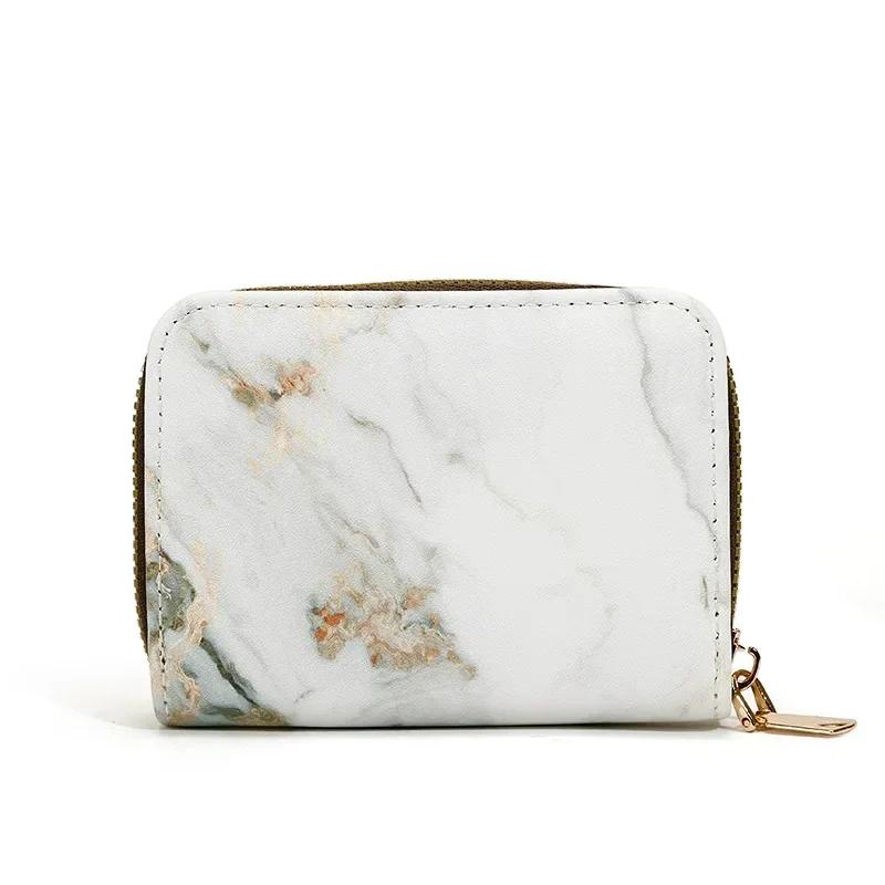 Women Flower Printed 11 Cards Slot Card Bag Case Fashion Retro Zipper Card Wallet ID Holder Credit Card Holder Badge Holder