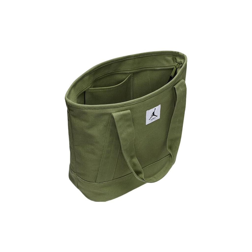 New Jordan Fabric Tote Bag, Shopping Bag, Shoulder Bag Unisex Light Olive FB9336-395