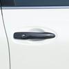 For Nissan Maxima A36 2016 2017 2018   ABS Chrome Carbon Fiber Black Door Handle Cover Sticker Car Styling Accessories