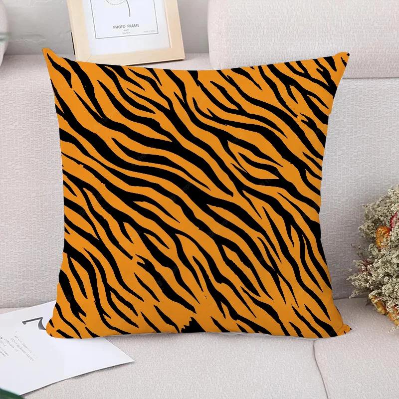 tiger Cushion Cover for Pillow Covers Decorative Cushions Home Decor Pillowcase x Couch Pillows Twin Size Bedding Sofa