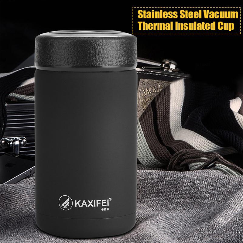 Stainless Steel Vacuum Thermal Insulated Travel Mug Bottle Flask Coffee Cup